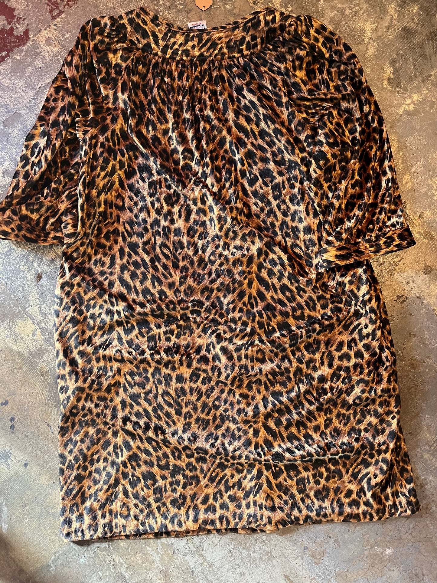 Vintage Leopard Dress