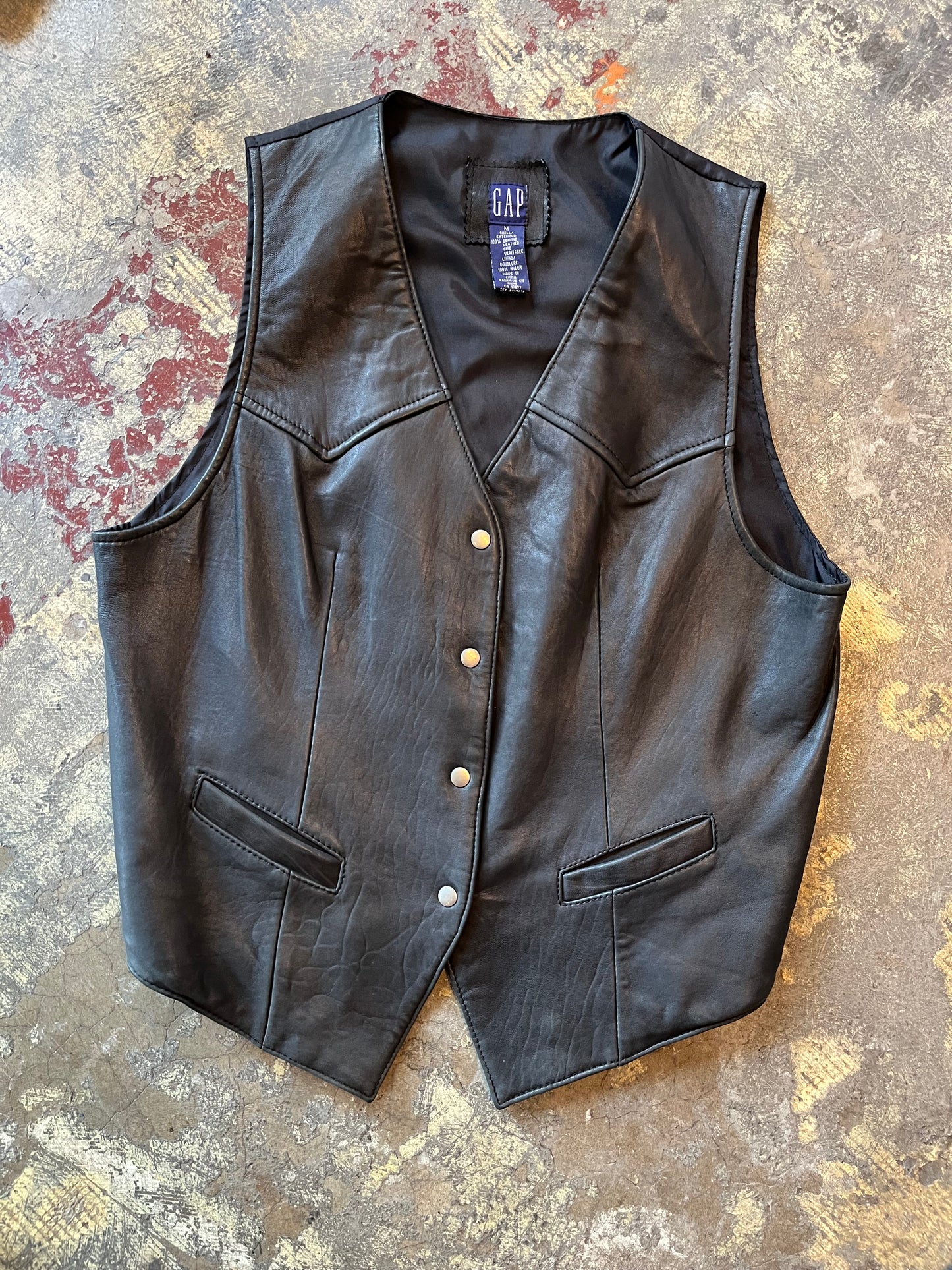 Leather Vest