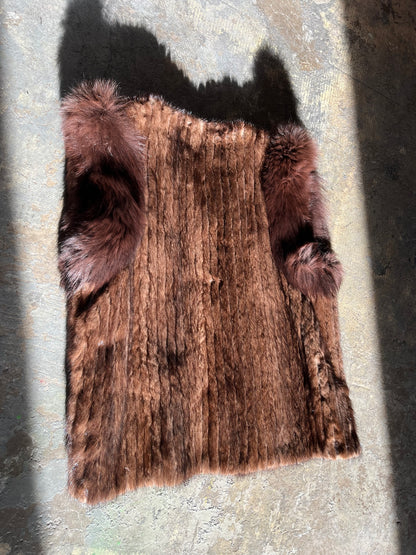 Vintage Fur Vest