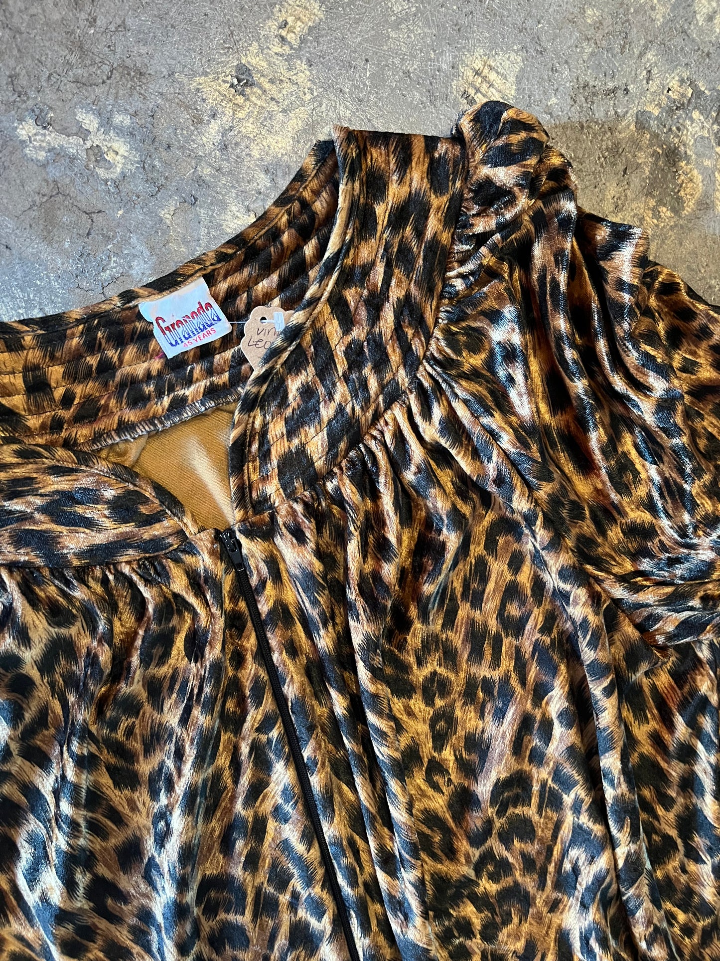 Vintage Leopard Dress