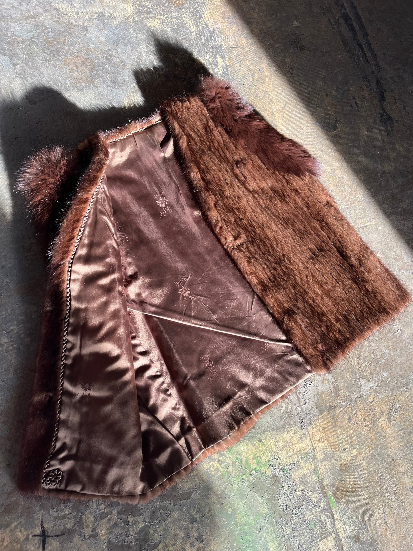 Vintage Fur Vest